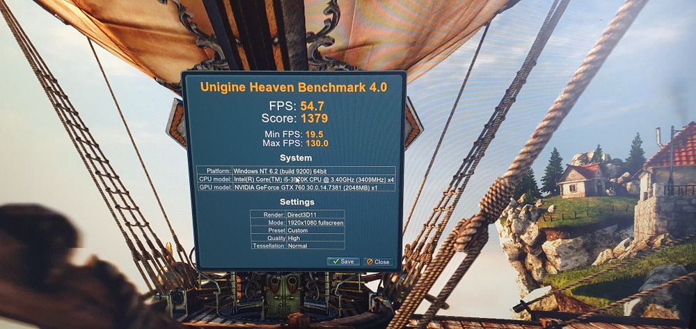 Placa video ASUS GTX 760 DirectCU II OC 2GB GDDR5 256-bit 150 ron