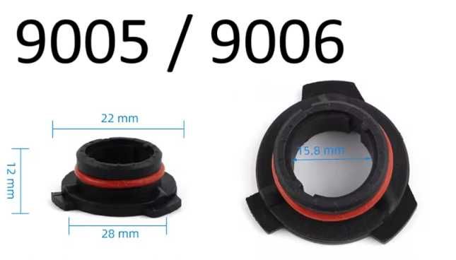 Комплект пластмасови адаптери/преходници за фарове