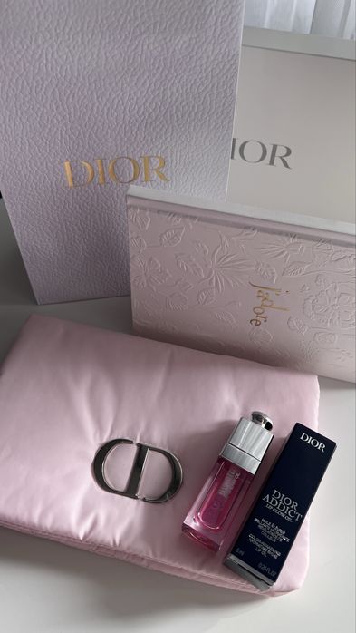 Dior набор lip glow oil оригинал масло блеск для губ