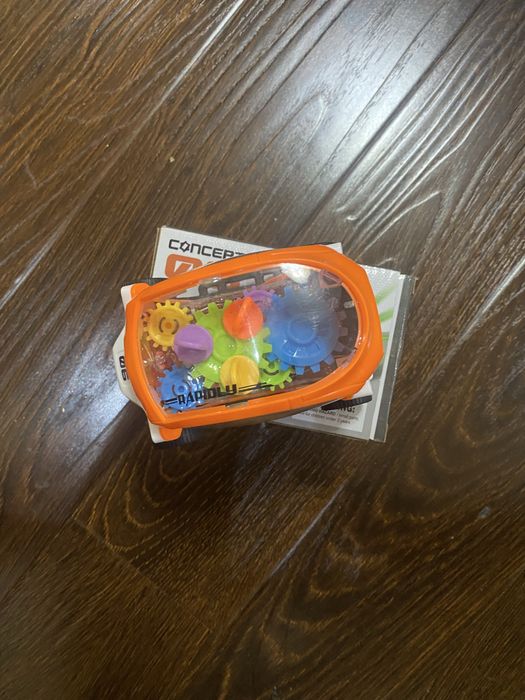 Прозрачный концепт-кар интерактивная развивающая машинка с шестеренкам