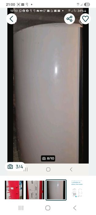 Puffer 500 l cu tanc si serpentina