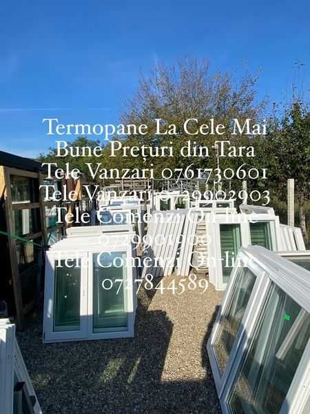 Geamuri 2 canate termopan noi pret de la 600 lei