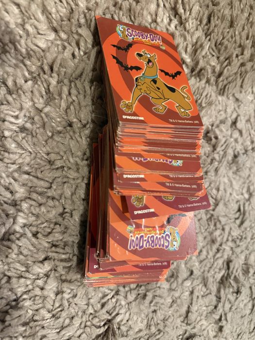 178 cartonate carti de joc Scooby-Doo Deagostini
