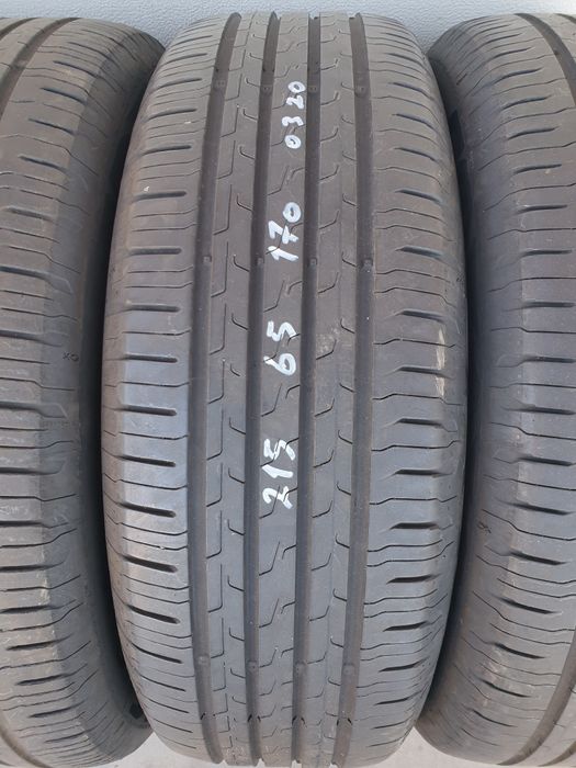 Летни гуми 4 броя CONTINENTAL EcoContact6 215 65 R17 дот 0320
