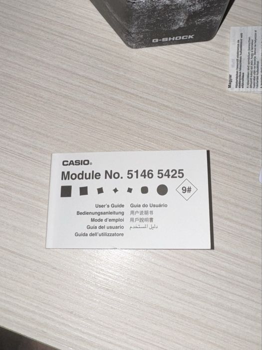 Спешно CASIO G-SHOCK Black and Gold