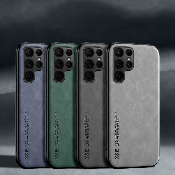 Магнитен калъф от еко кожа за Samsung Galaxy S22/25