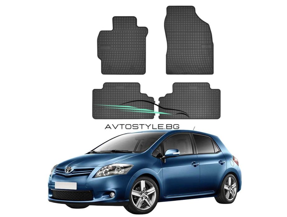 Гумени стелки за Toyota Auris 2006-2012 г., Frogum - El Toro