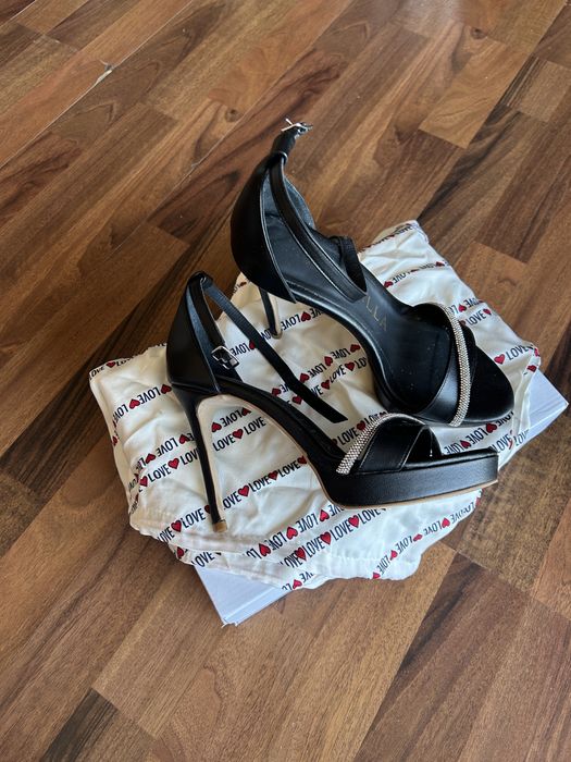 Sandale piele platforma Vanilla Shoes 37