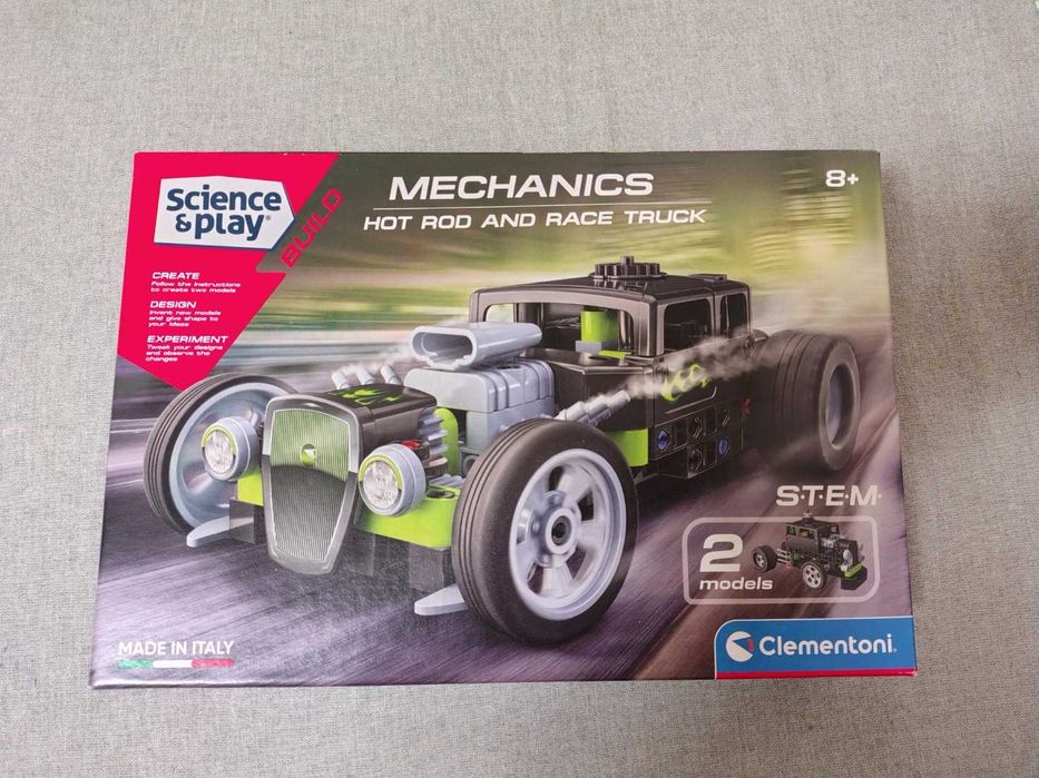 Masinuta jucarie Mecanics hot-road si race track