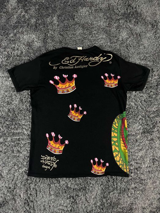 Ed Hardy Tattoo Artwork Graphic T-Shirt Мъжка Тениска