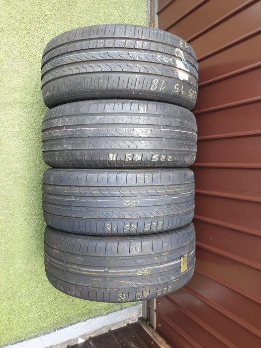 225.45.18 2x Pirelli 2x Continental