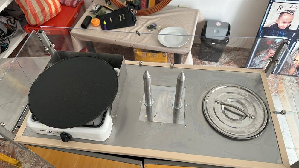 Машина - Количка за Палачинки и Хот- Дог