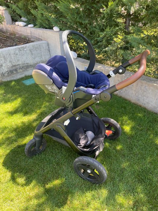 Количка STOKKE TRAILZ + столче за кола BeSafe Izi Go