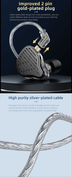 Новые запечатанные планарные KZ PR2 Hi-Fi