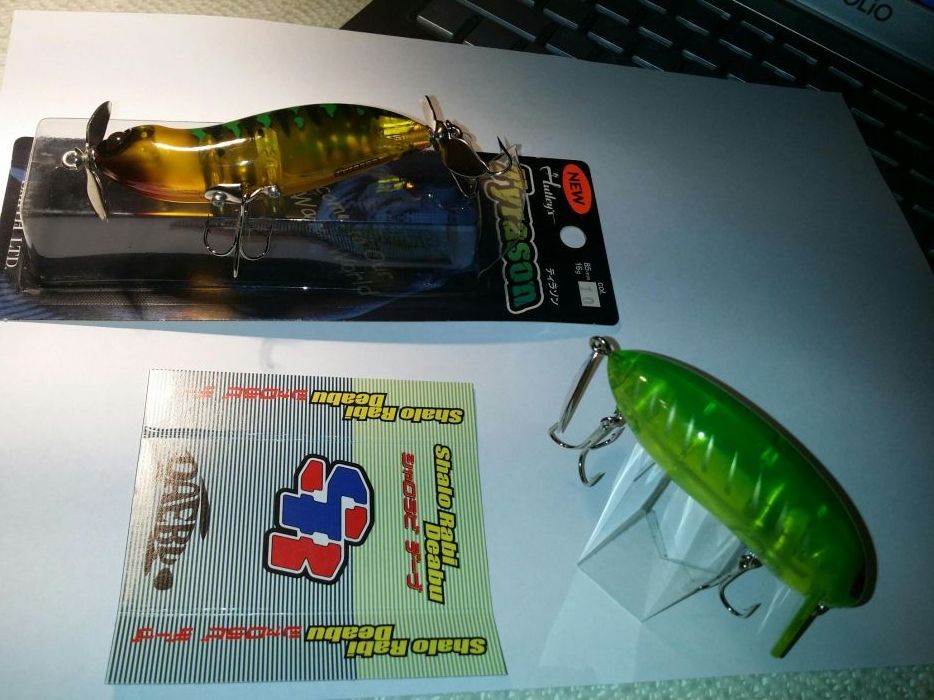 Tandem voblere vobler topwater. Made in Japan. NOI!
