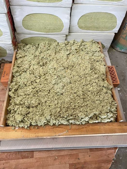 Насыпная вата, утеплитель в мешках