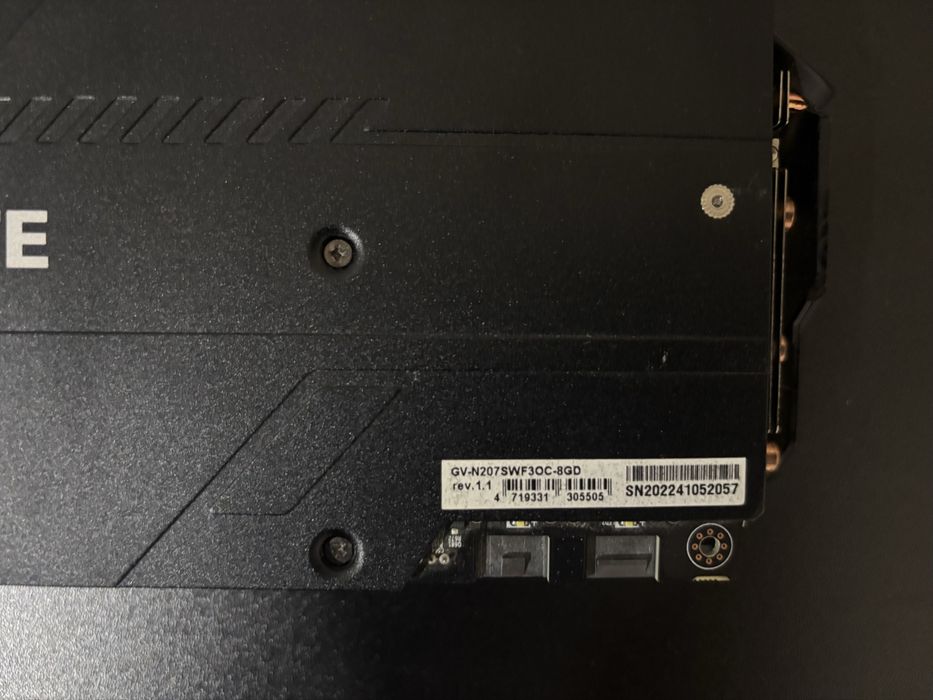 Gigabyte GeForce RTX 2070 SUPER GAMING OC 8G