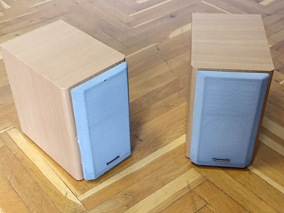 SB-PM10, set/perecheBoxeAudio-Raft,6ohmi, 2x30W, cu plase protecție, stare perfecta, originale-Panasonic.