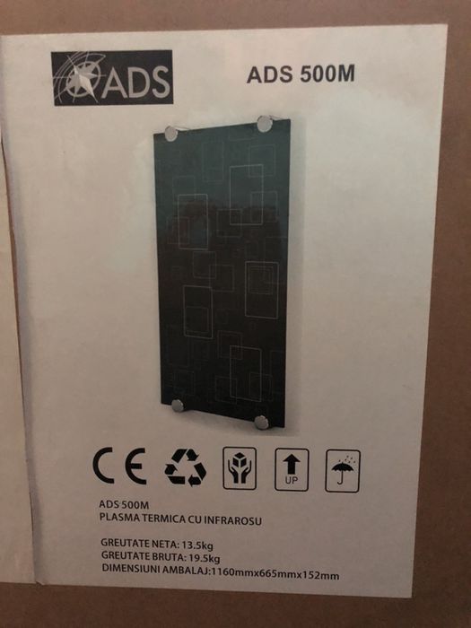 Plasma termică ADS 500W panou radiant