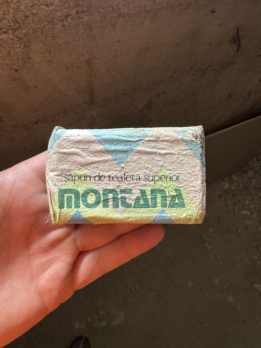 Sapun toaleta superior Montana epoca comunista Ceausescu