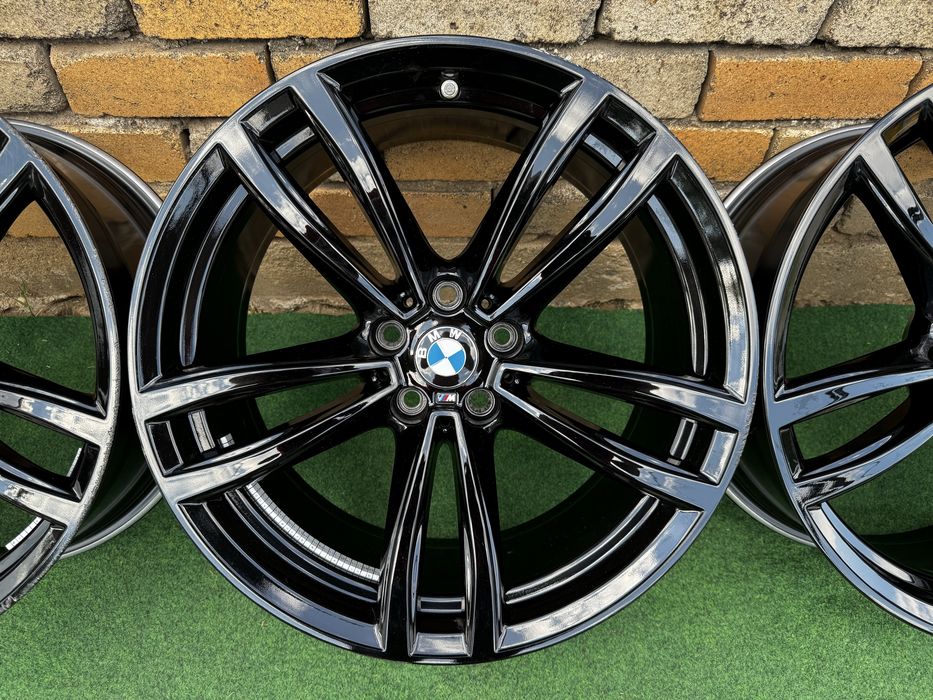 4 броя Джанти БМВ BMW 5x112 Style 647M BLACK 19 цола за G11 G12 G32 G30 G31 G20 G21