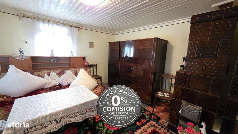 Gospodărie tradițională în localitatea SECUIA, la 10 km de Vaslui;