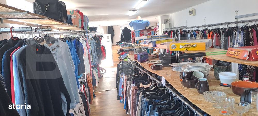 Spatiu Comercia, vad bun, curte 100 mp, zona Centrala, Fagaras