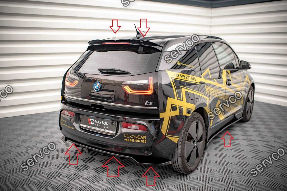Pachet Set Body kit tuning Bmw i3 Mk1 2017-2022 v2 - Maxton Design
