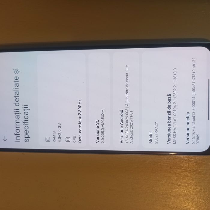 Telefon mobil Redmi Note 12 stare perfecta