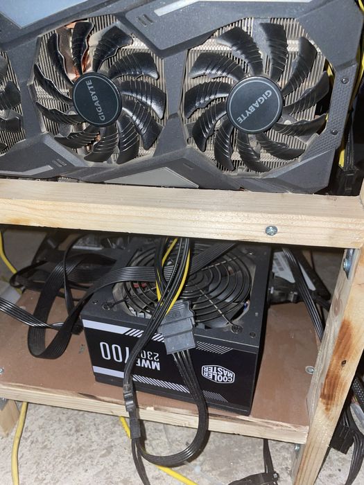 Rig 5700xt 8 карти