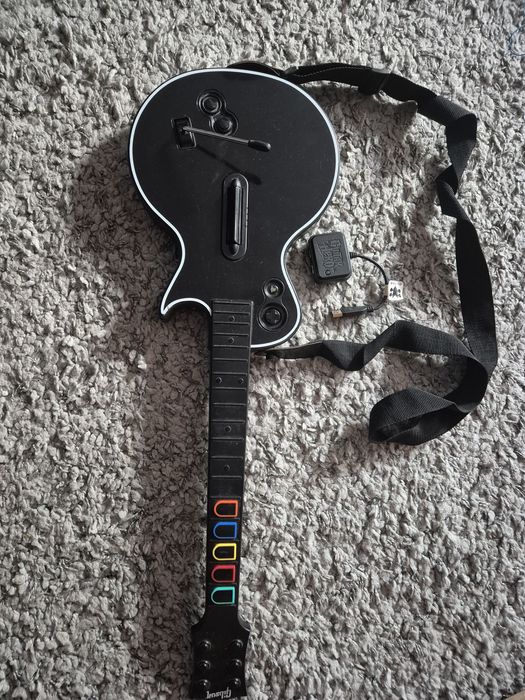 controller PlayStation 3 ps3 ps 3 Chitara guitar , model Les Paul, Red