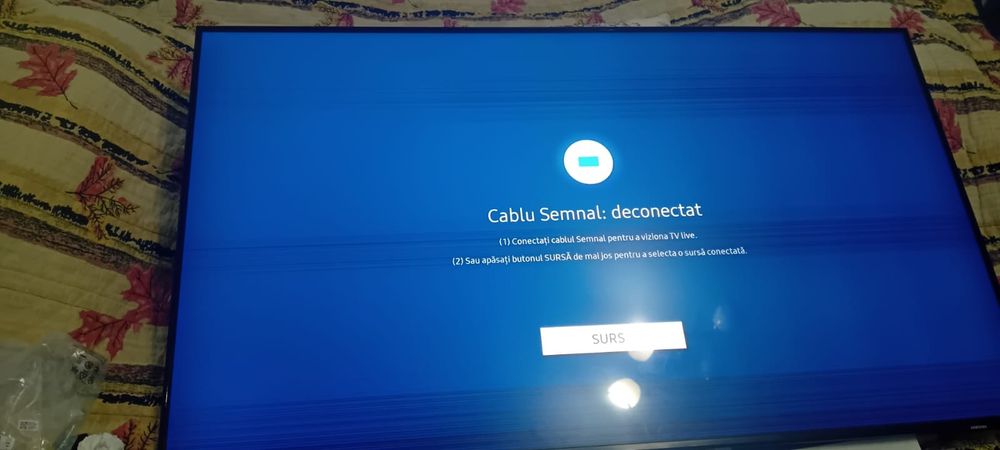 Smart tv qled 125cm(defect)