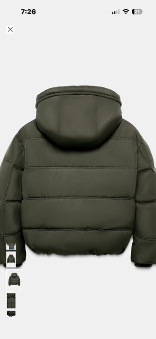 Ново яке Zara, XS-S