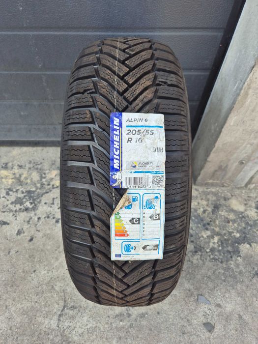 1 Anvelopa M+S IARNA - 205/55/16 91H - Michelin Alpin 6 - NOUA - DOT 2018 !