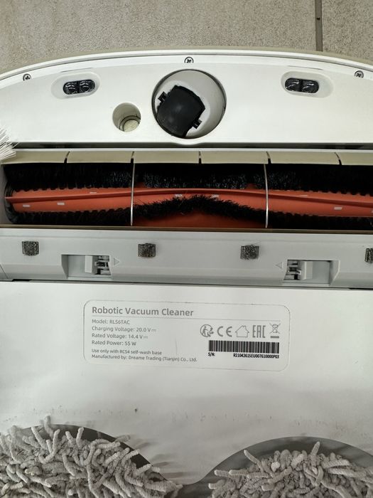 Aspirator robot Dreame W10 Pro, 4 L, Conectivitate Wi-fi,