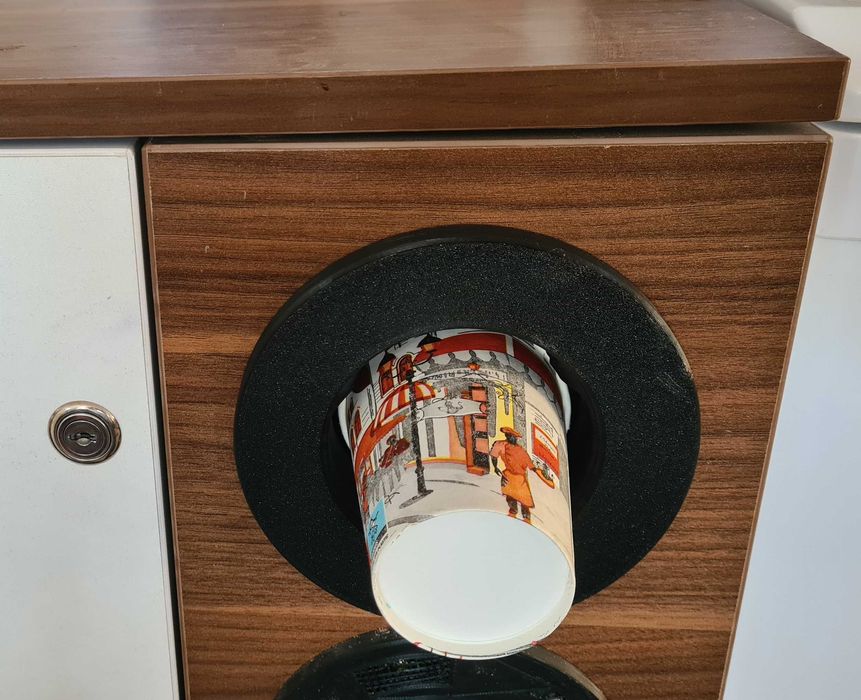 Dispenser pahare carton 4oz; 6oz/7oz; 8oz/12oz; 16oz/20oz - printat 3D