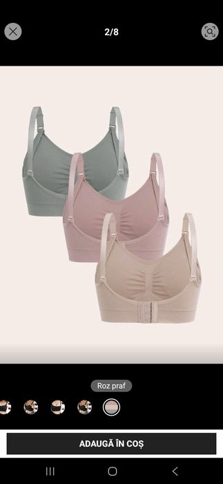 Lot 3 bustiere/ sutiene noi pentru femei