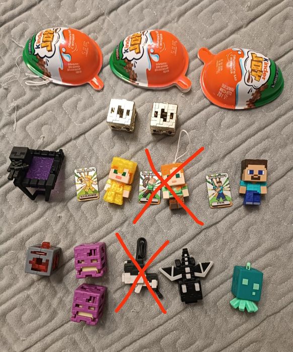 Киндер Джой Майнкрафт