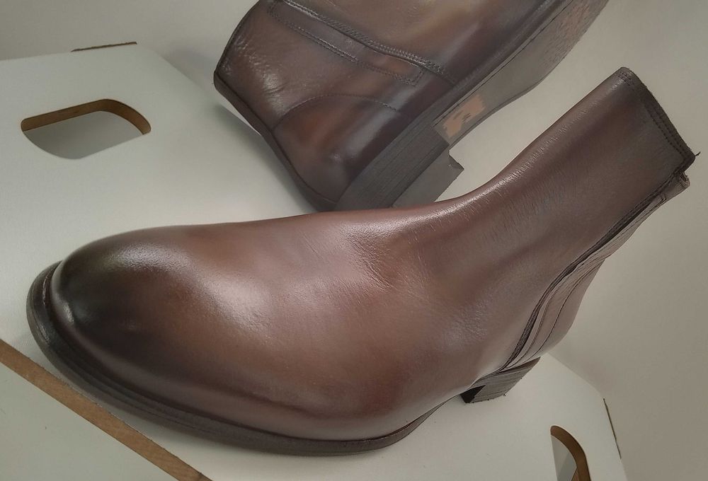 Ghete jodhpur chelsea de lux Sacha Italy 44 piele naturala moale