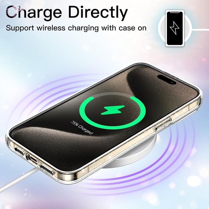 Блестящ Кейс Glitter Case за Apple iPhone 15 Pro Max