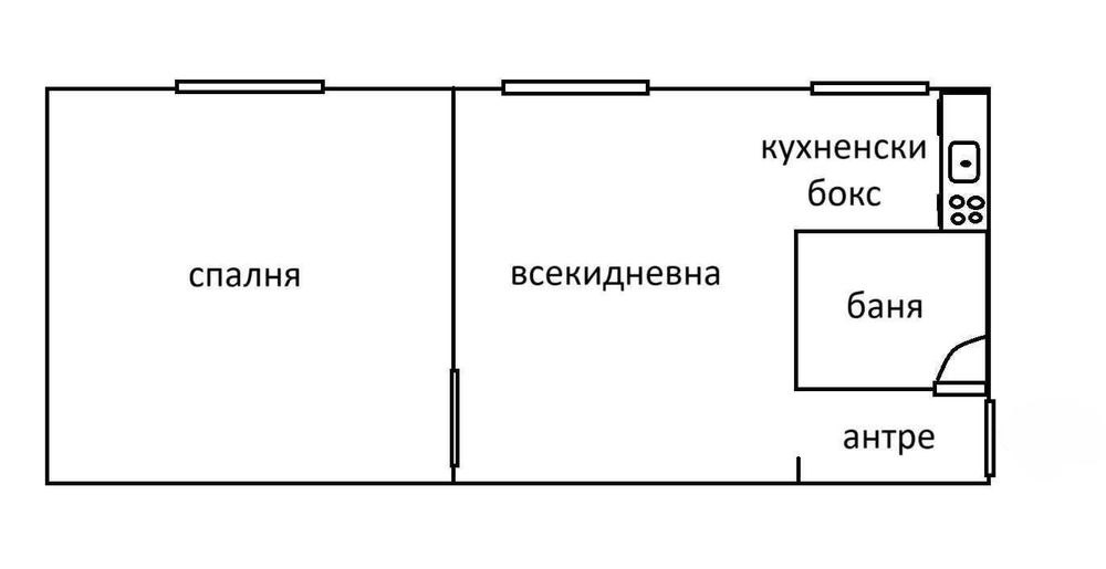 Продава се Двустаен апартамент в Пловдив, Съдийски - 49 кв.м за 2205 €/кв.м - Снимка #11