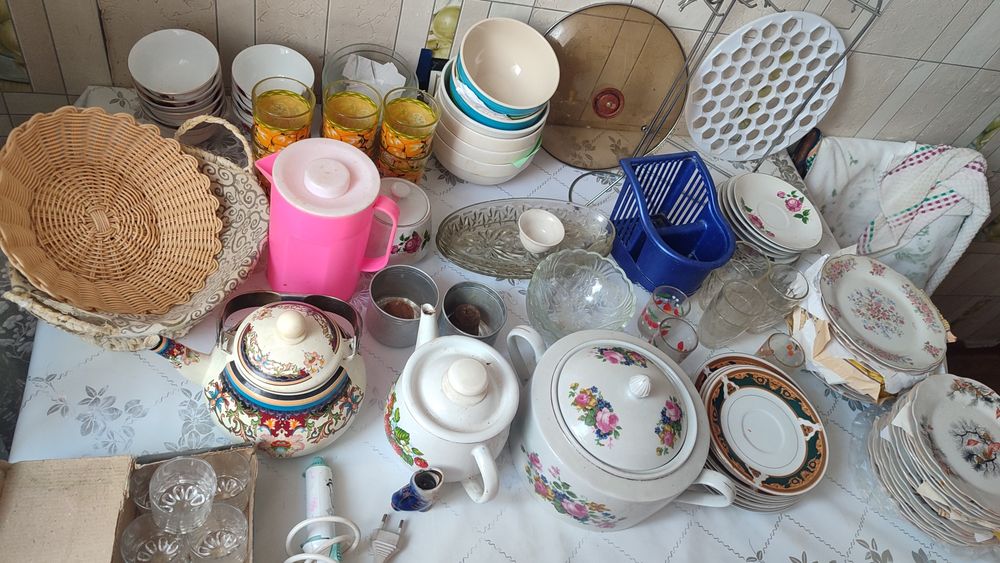 Посуды б/у советские