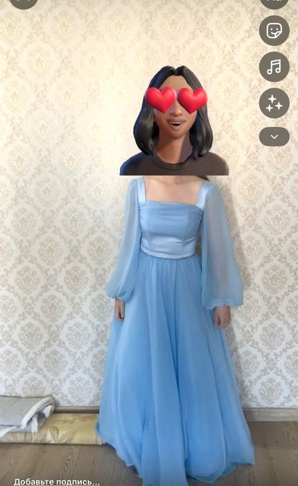 Вечернее платье ручной работы