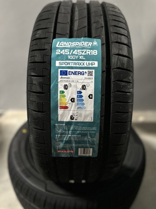 Нови летни гуми LANDSPIDER UHP 245/45R18 100Y XL НОВ DOT БОРД 2454518