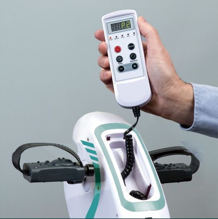 Мини велотренажер электрический для ног и рук