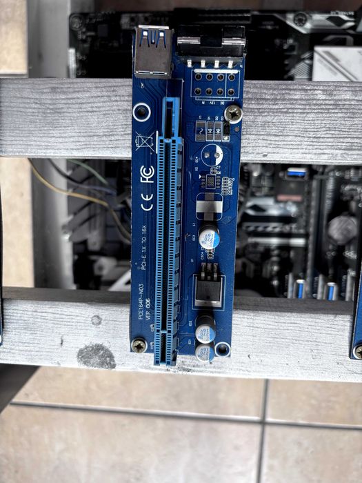 Каркас алюминиевый для майнинга с райзерами