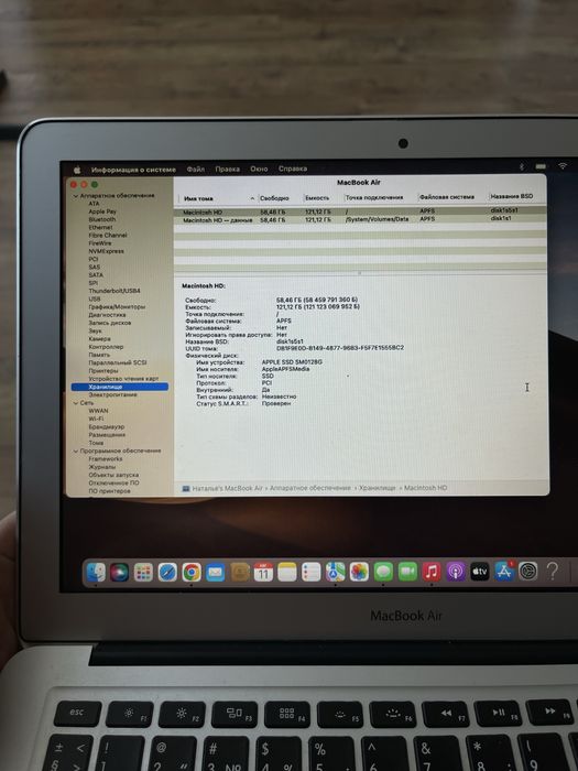 Продам MacBook Air 13” Early 2015
