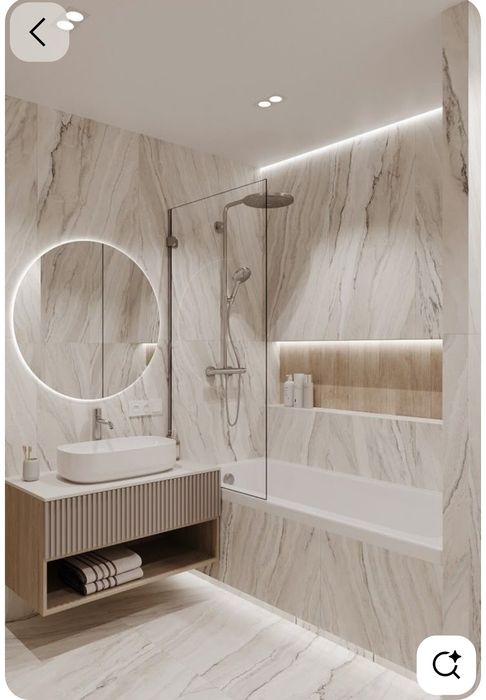 Укладка керамогранита и кафеля.