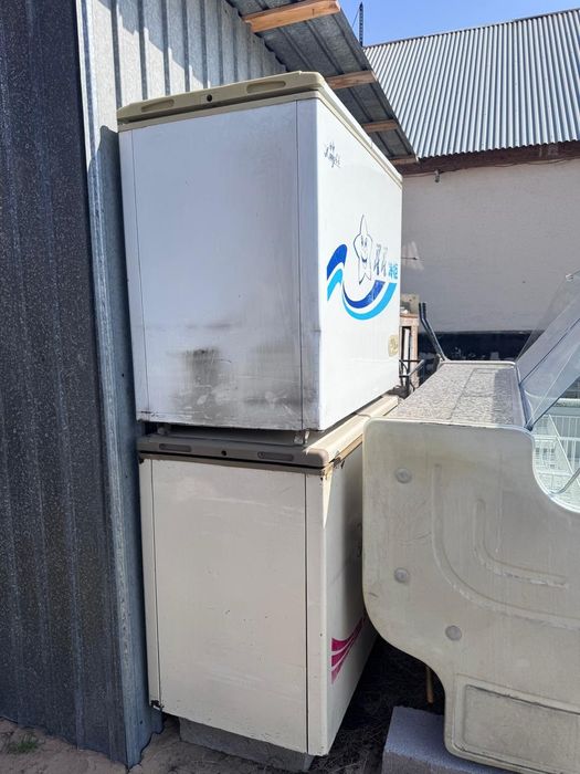 Витринный холодильник и морозильники