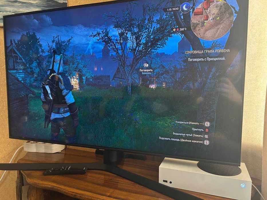 Xbox S series + бонус аккумулятор для геймпада.